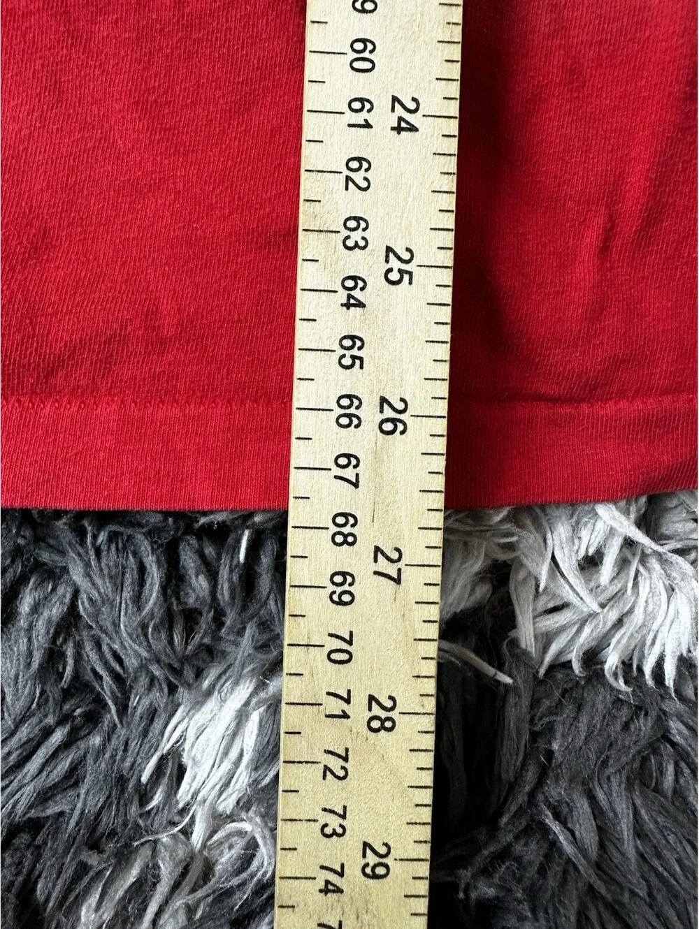 Vintage 90s Hanes Beefy-T Chariton Chargers Shirt Mens Medium Red Long Sleeve